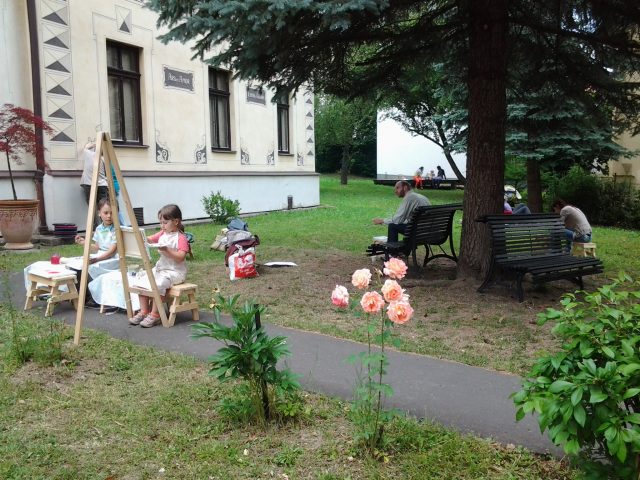 Painting in the Garden