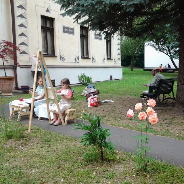 Painting in the Garden