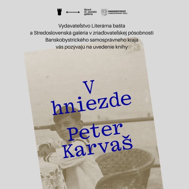 Peter Karvaš: V hniezde — uvedenie knihy vo Vile Dominika Skuteckého