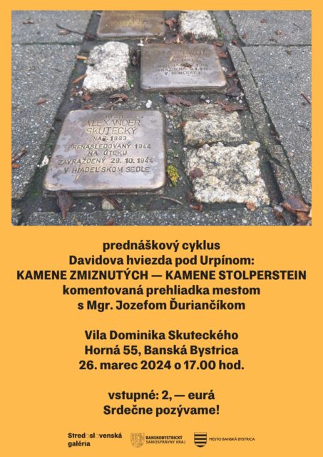 KAMENE ZMIZNUTÝCH – KAMENE STOLPERSTEIN