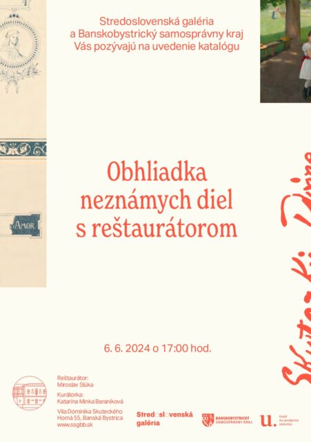 Obhliadka neznámych diel s reštaurátorom