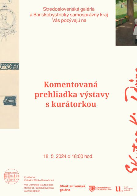 Komentovaná prehliadka výstavy s kurátorkou