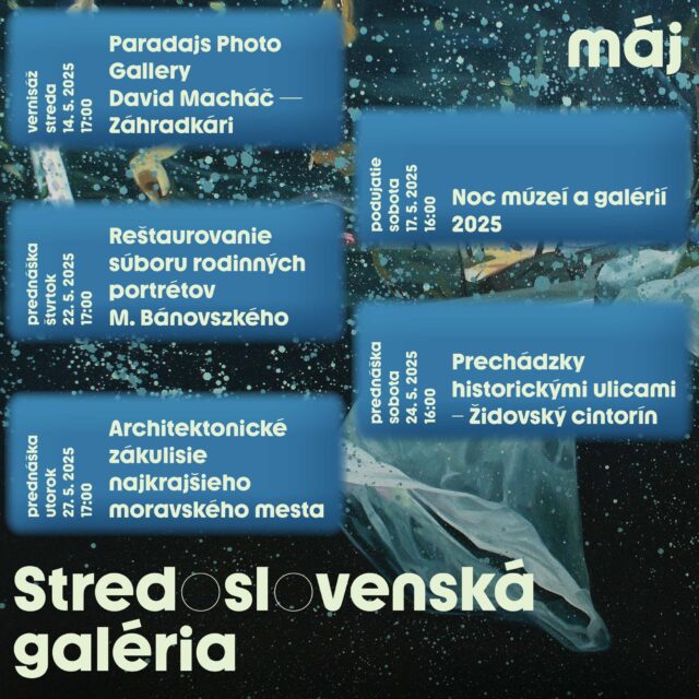 Program máj 2025