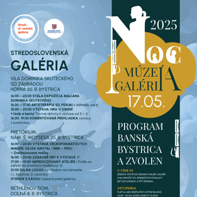 1 - Noc múzeí a galérií 2025