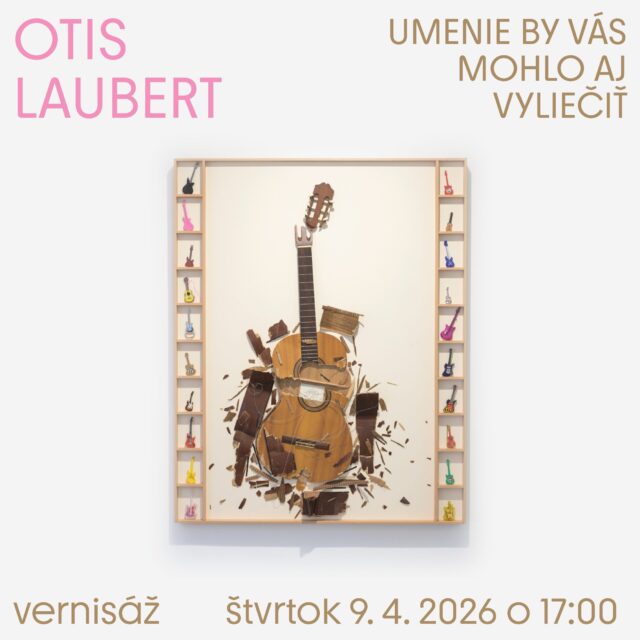Vernisáž výstavy Otis Laubert: Umenie by vás mohlo aj vyliečiť