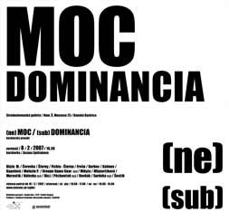 (ne)MOC-(sub)DOMINANCIA